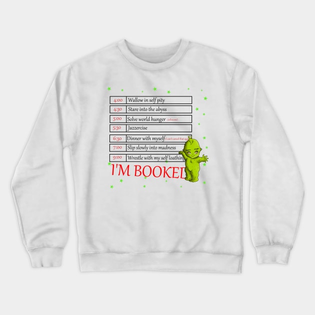 I'm Booked Star Crewneck Sweatshirt by ImSomethingElse